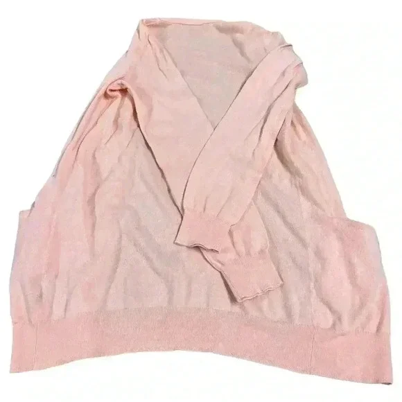 Madewell Women's Pink Long Sleeve Cardigan Sweater for Fall Size Small - Picture 4 of 6